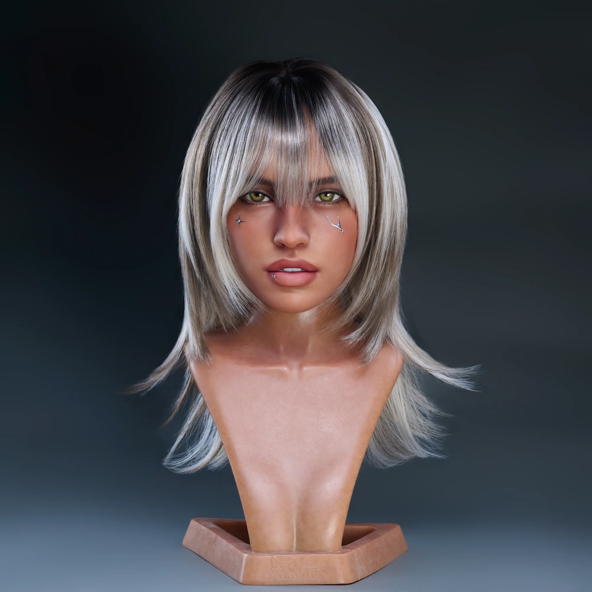 Real Lady Iron AI ROS Heads view 3