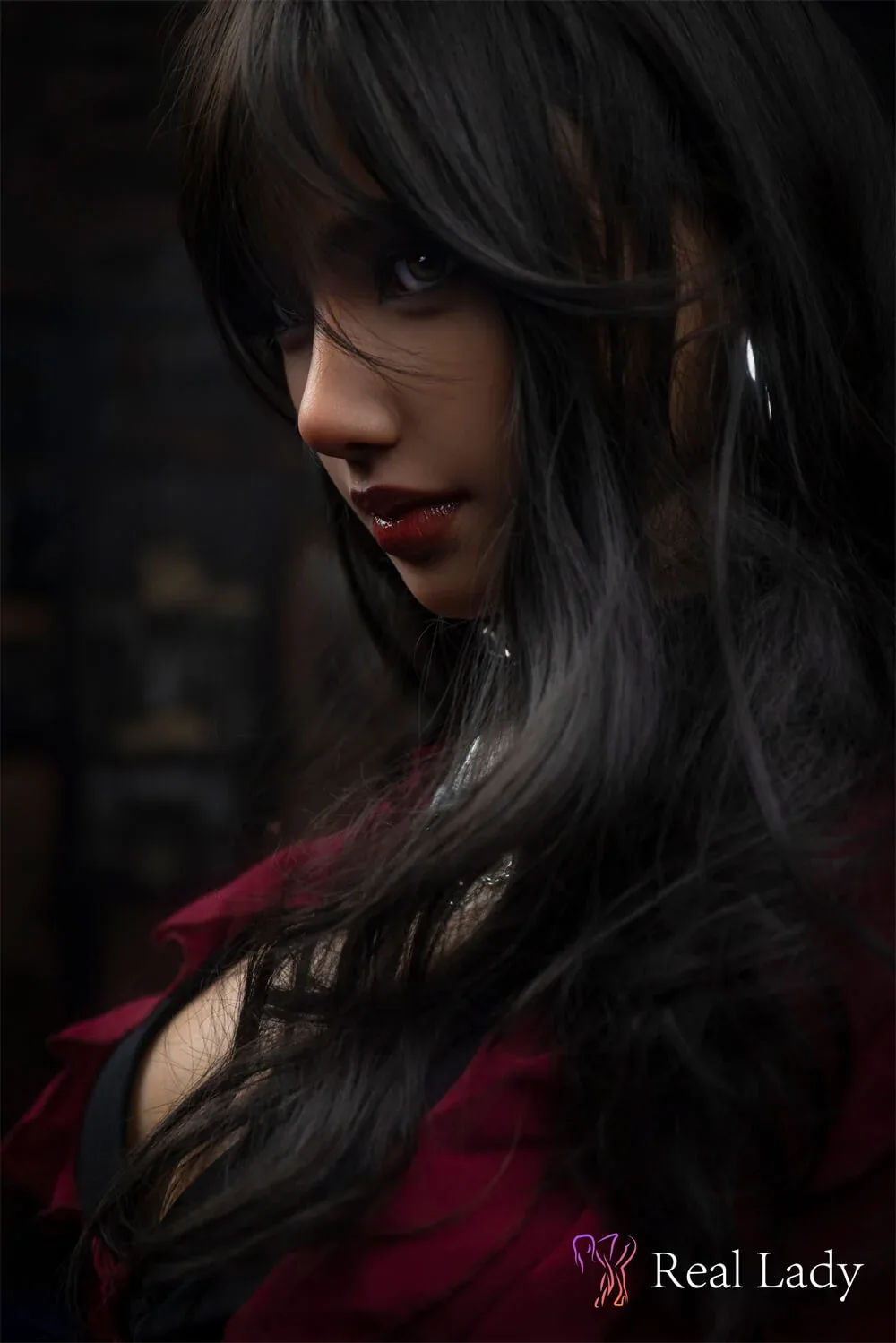 170cm (5ft7") Dark Tanned S30 Head Silicone Sex Doll - D-Cup - Rita view 4