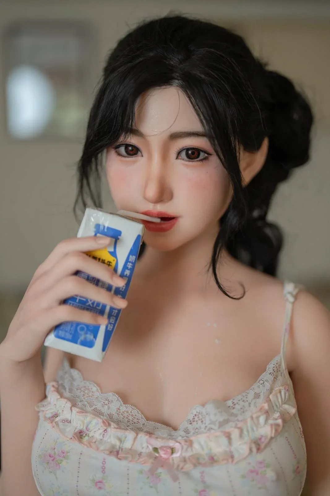 159cm (5ft2") Tiny Asian ROS Head Silicone Sex Doll - E-Cup - Yufan view 3