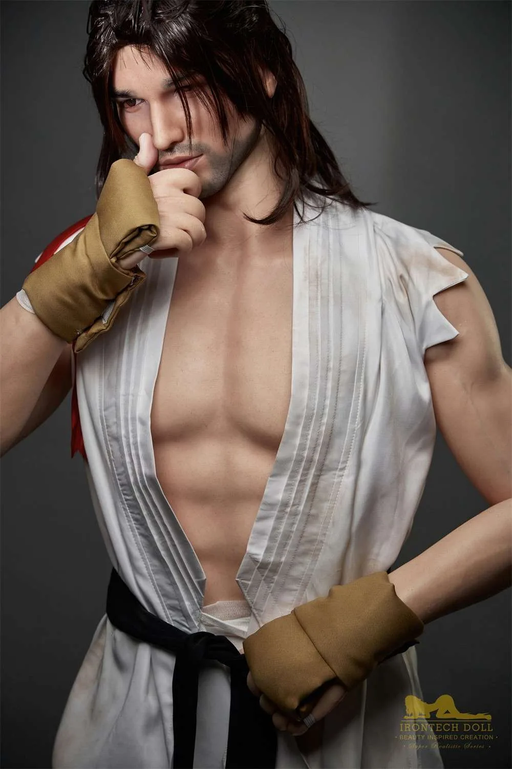 176cm (5ft7") Strong, Muscular & Full Size Silicone Male Sex Doll - Kevin view 6