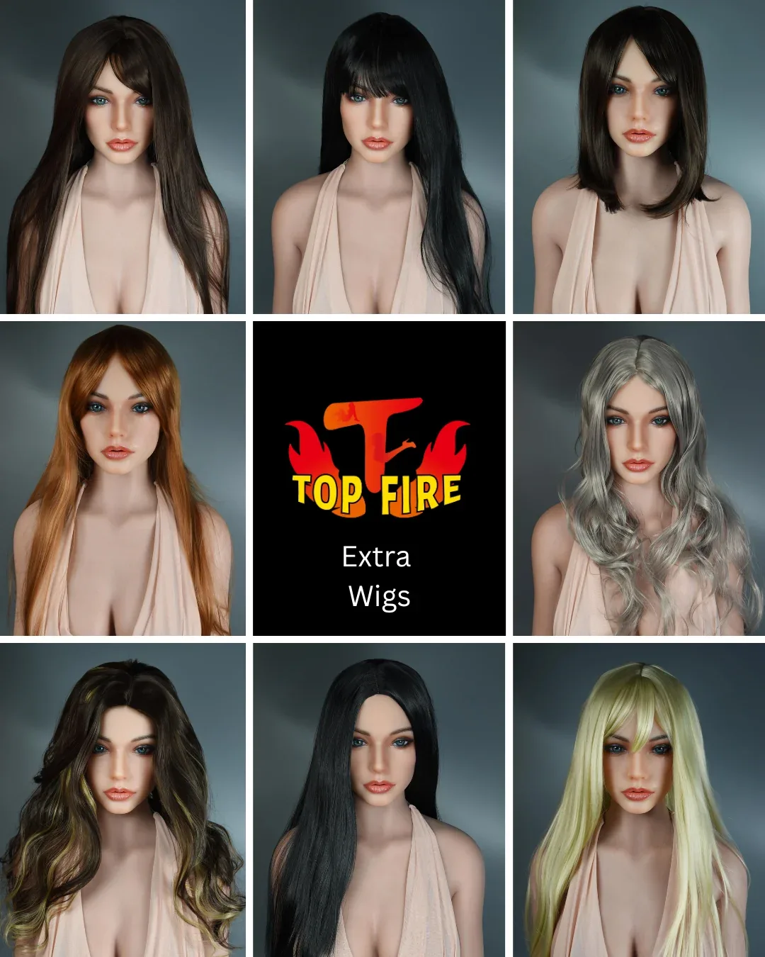 Top Fire Extra Wigs view 1