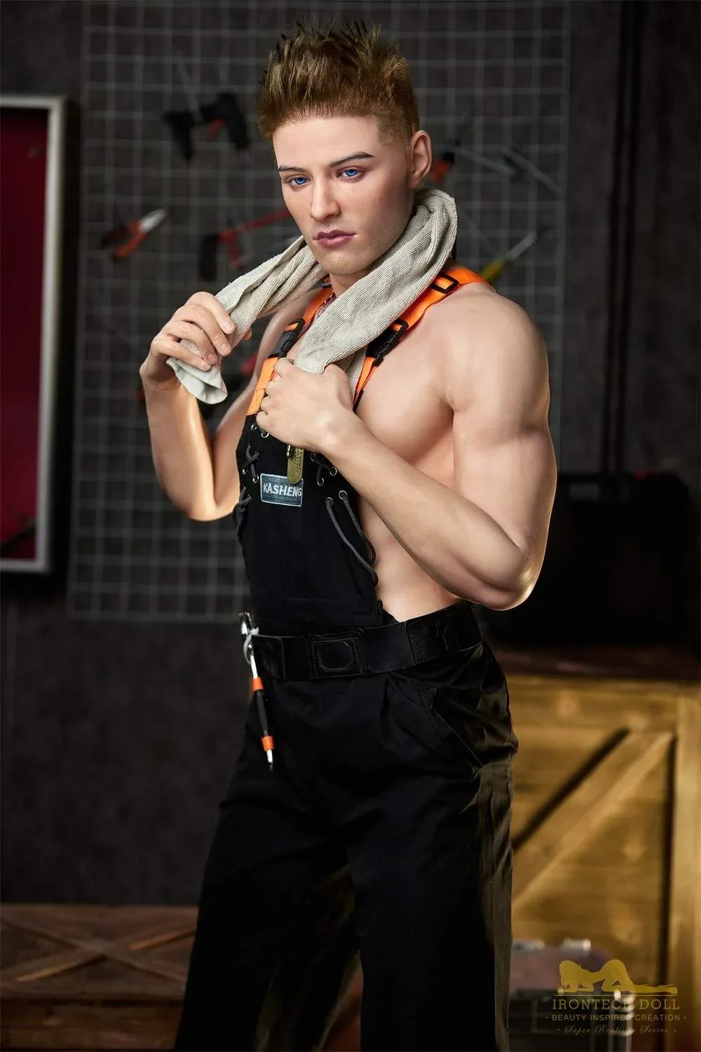 176cm (5ft7') Young Strong Silicone Male Sex Doll - Jack view 8