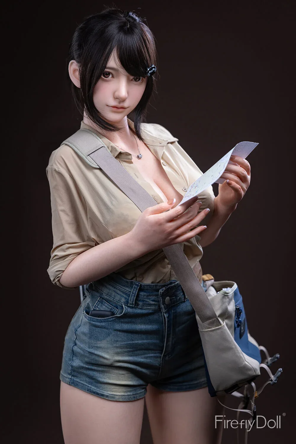 164cm (5ft3") Asiatic Vintage Girl Silicone Sex Doll - Lian view 5
