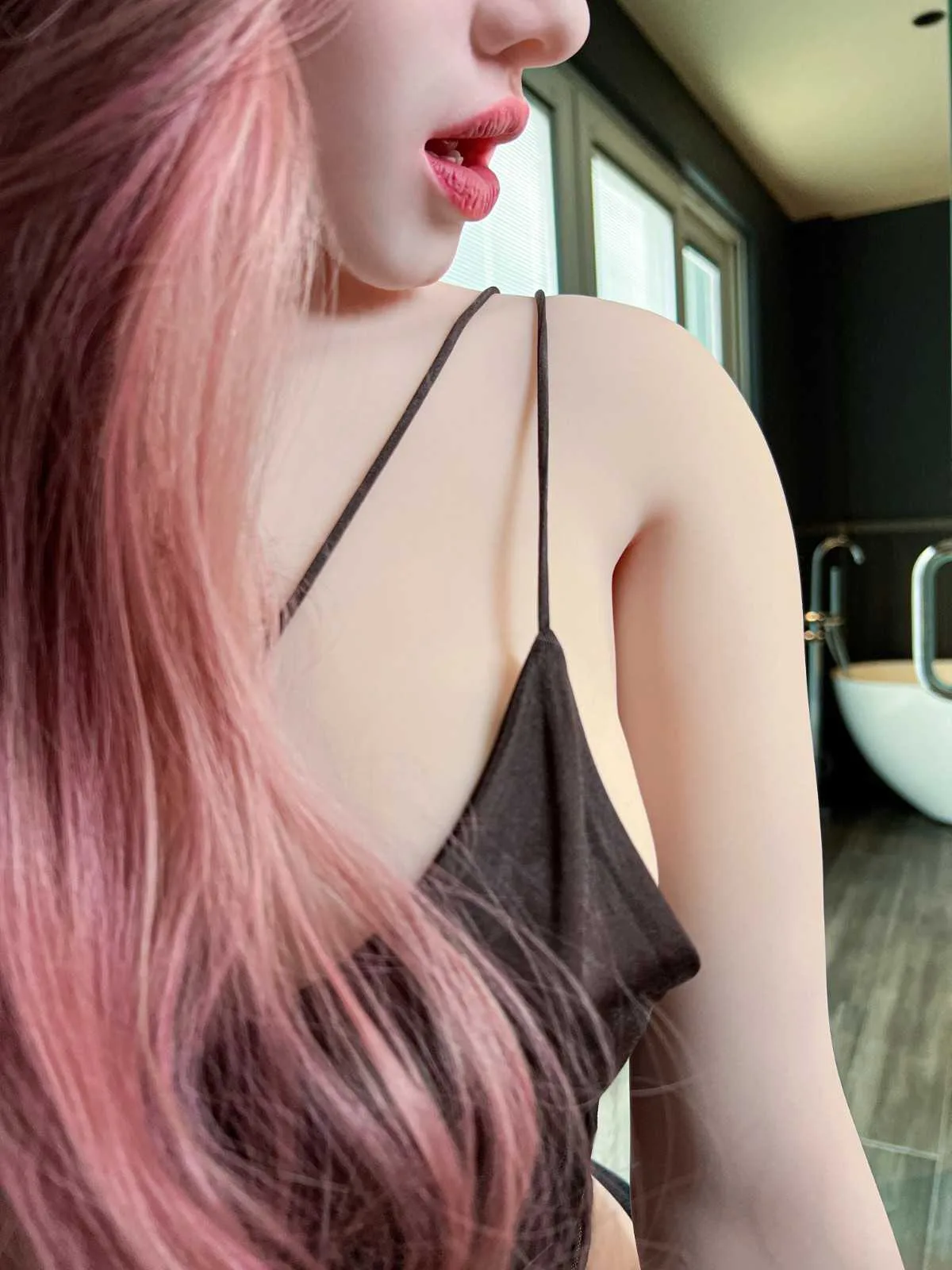 157cm (5ft2") Real Sex Doll - TPE Body with Sola Silicone Head view 7