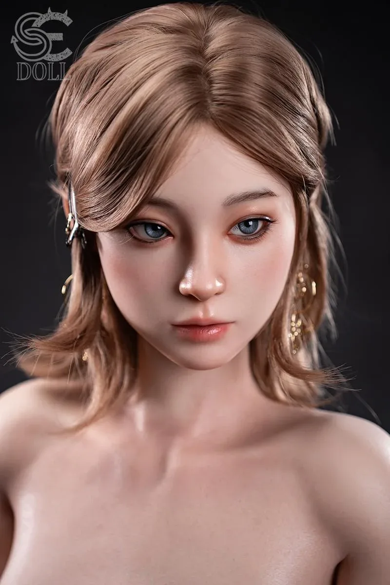 153cm (5ft0") Skinny Brunette Silicone Sex Doll - A-Cup – Miori.C view 5