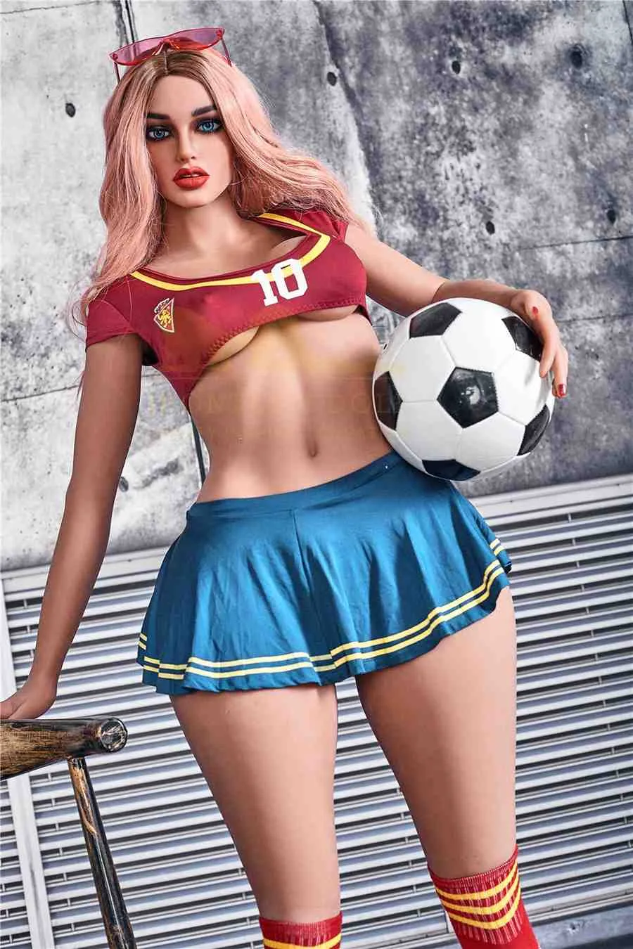 160cm (5ft3") World Cup BDSM Soccer Sex Doll - Alex view 4