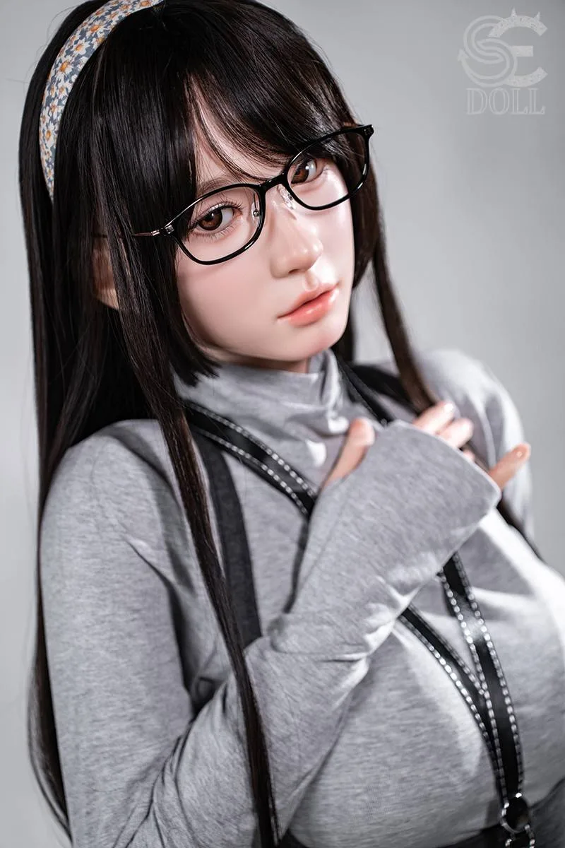153cm (5ft0") A-Cup Asian Skinny Brunette Silicone Sex Doll – Hinata.A view 7