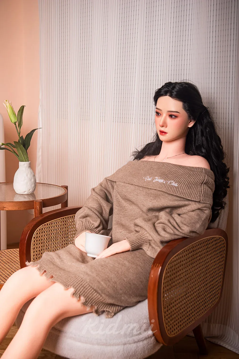 163cm (5ft3") Asian Hybrid Sex Doll Silicone Head & TPE Body - Muncey - APP Controlled - In Stock | US Only view 3