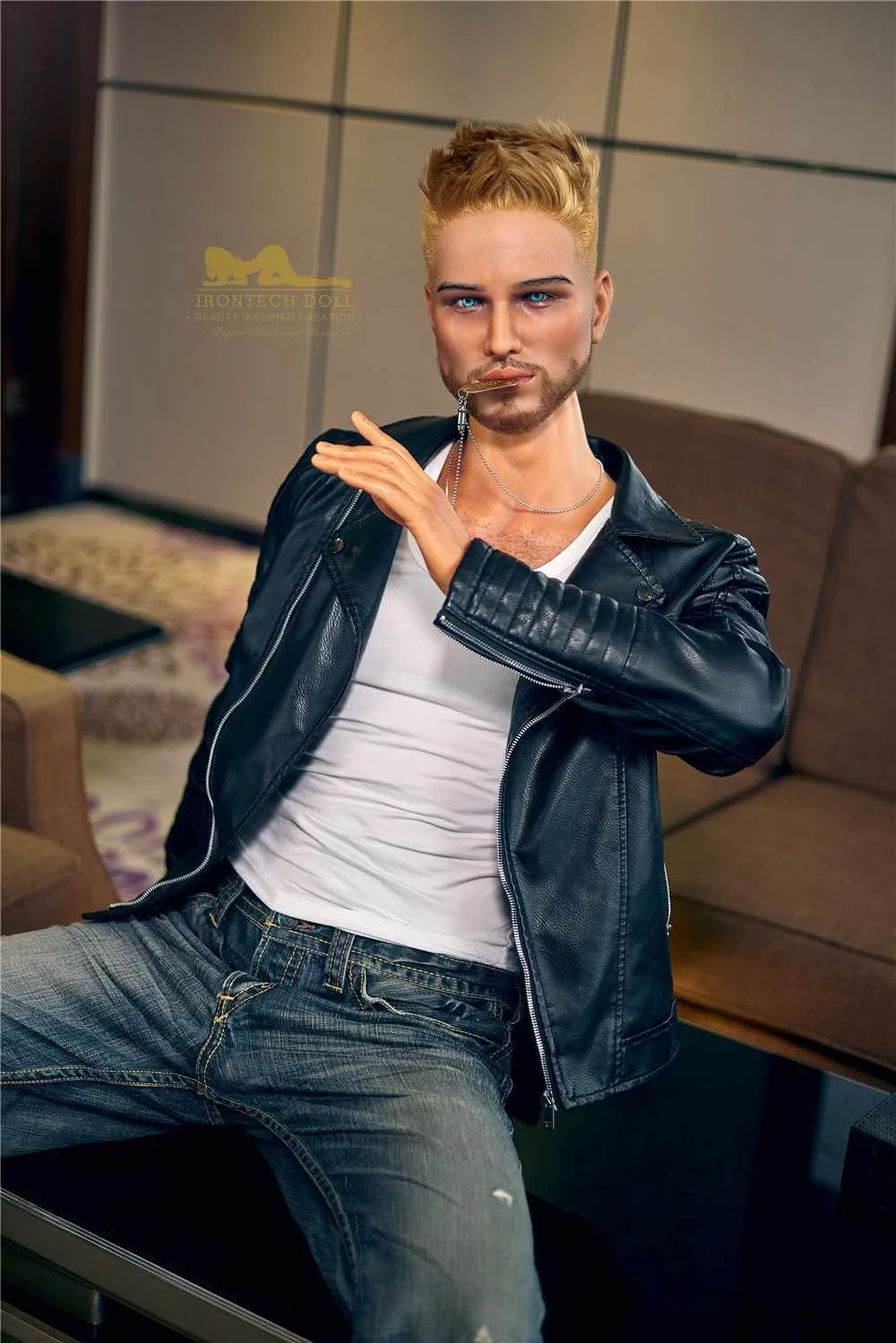 176cm (5ft7") American Golden Dream Silicone Male Sex Doll - Kevin view 7