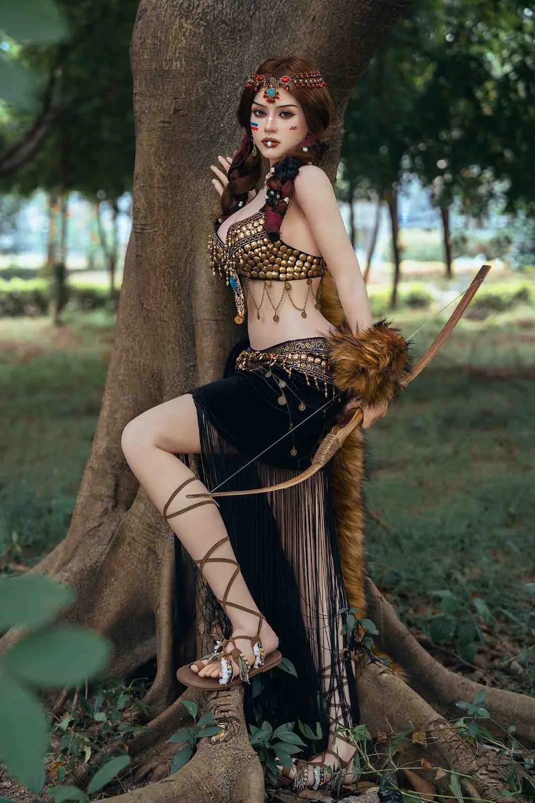 164cm (5ft4') D-Cup Full Silicone Tiger Lily Sex Doll - In Stock | US Only view 5