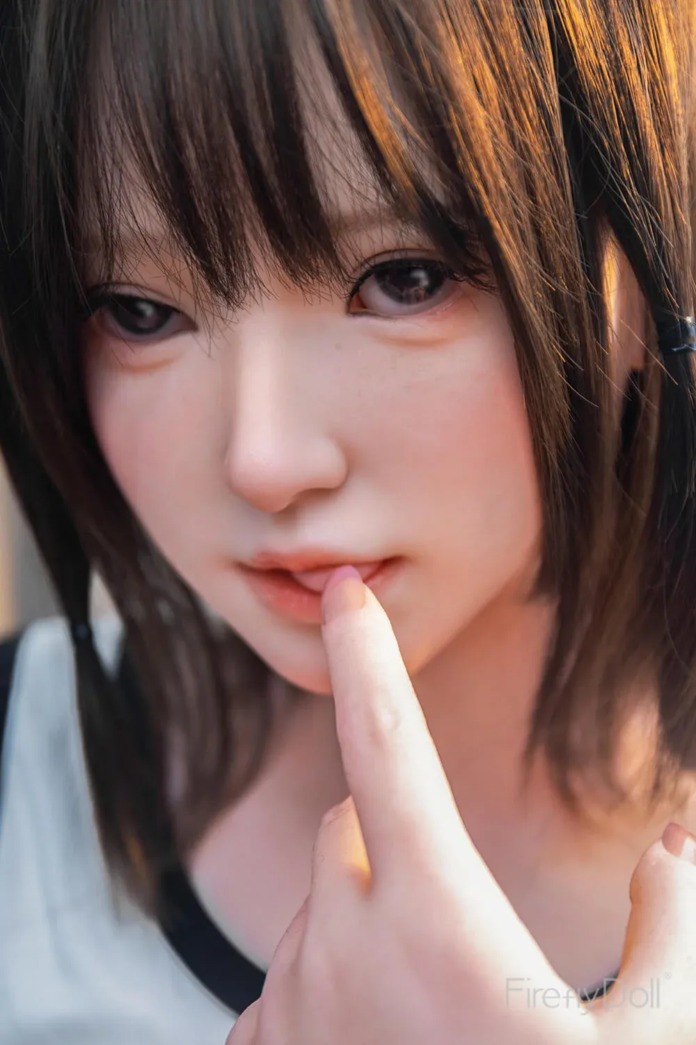 161cm (5ft2") Asiatic Silicone Sex Doll - Little Leeson view 7