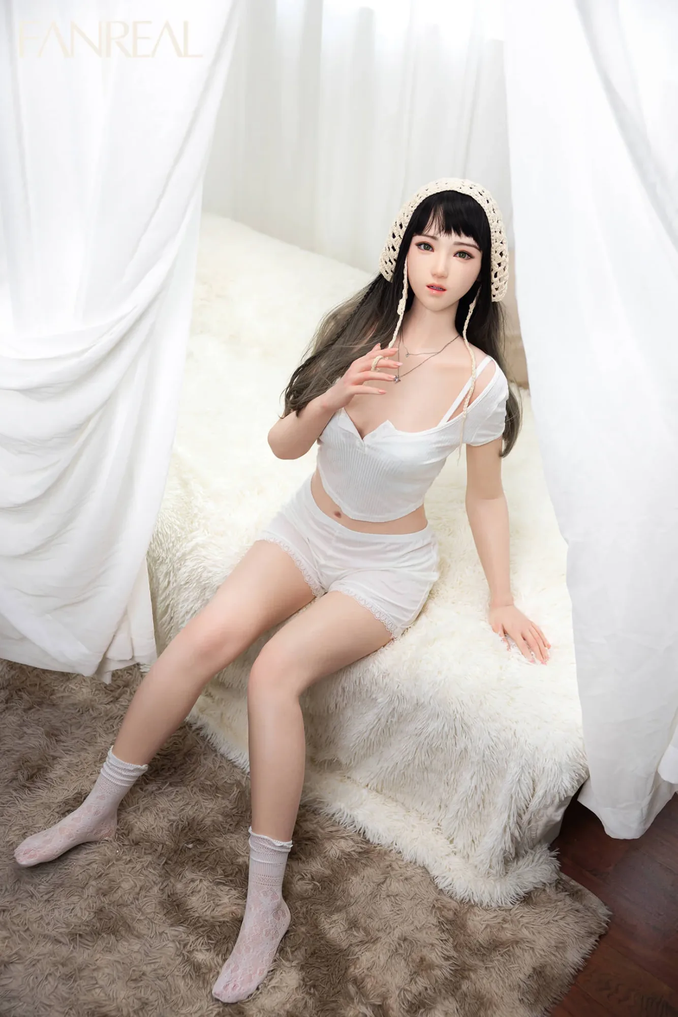 158cm (5ft1") Silicone Sex Love Doll For Men - B-Cup - Jia view 7