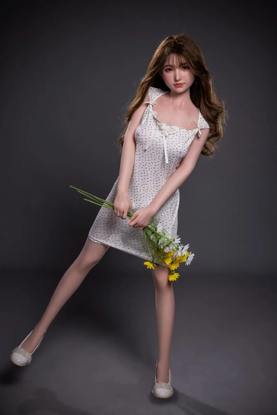 151cm (4ft11") Petite & Tiny Asian Silicone Sex Doll - B-Cup - Yufan view 8
