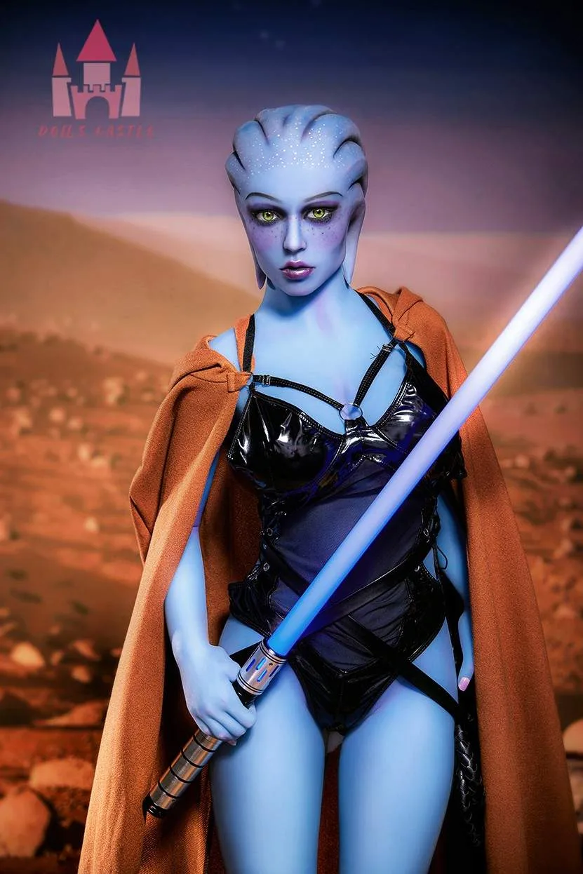 156cm (5ft1") Blue Skin Sexy TPE Sex Doll - E-Cup - Ailen - In Stock | EU Only view 5