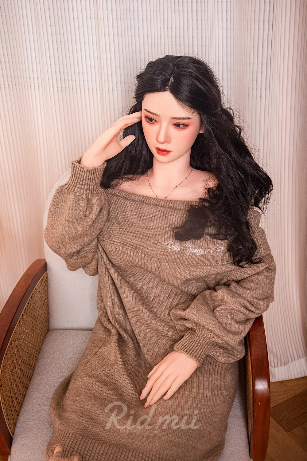 163cm (5ft3") Asian Hybrid Sex Doll Silicone Head & TPE Body - Muncey - APP Controlled - In Stock | US Only view 8