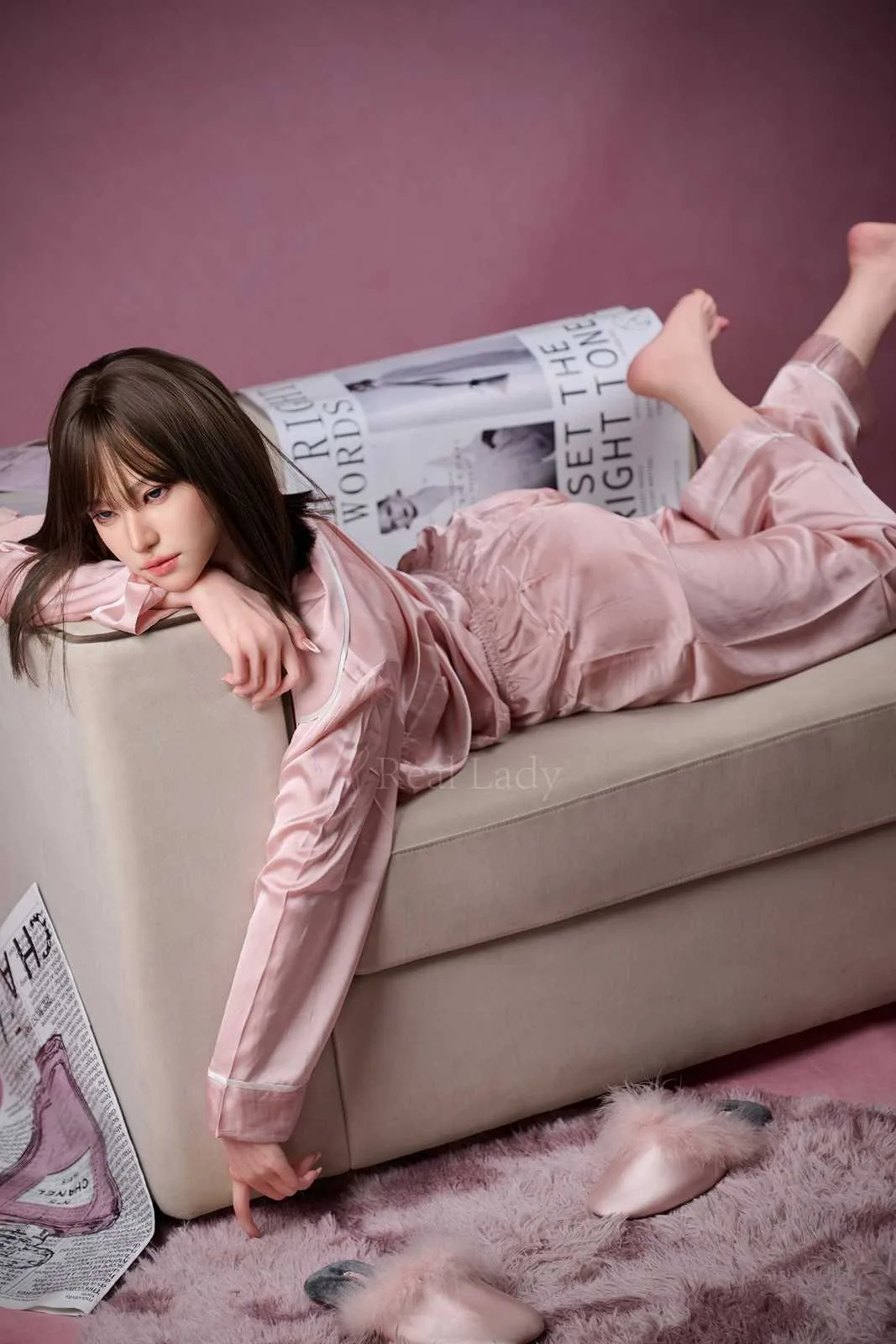 150cm (4ft11") Silicone Sex Doll – Pink Lover ROS MAX - Viki view 8