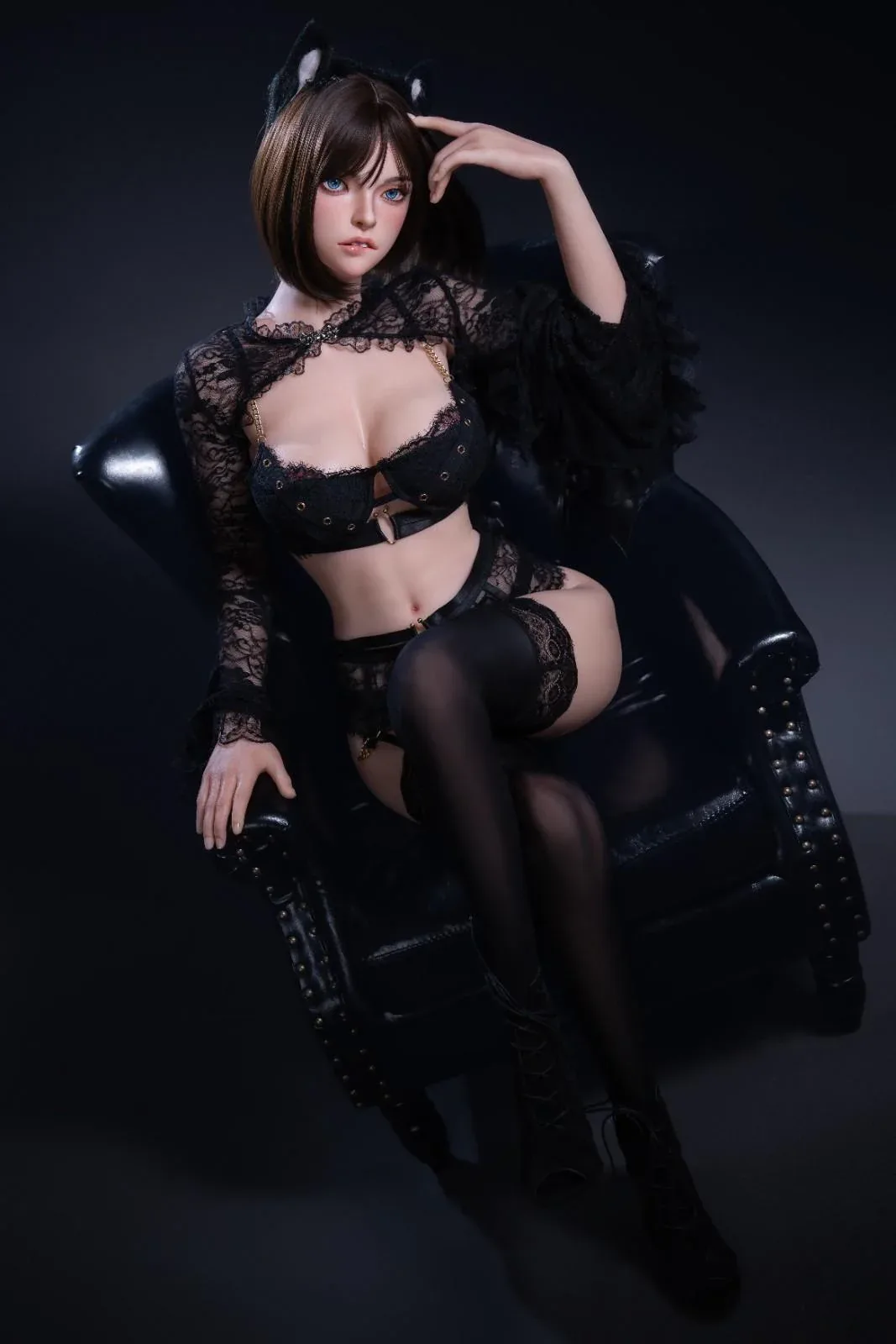 158cm (5ft1") Sexy Full Silicone Sex Doll ROS Head - D-Cup – Ada view 8