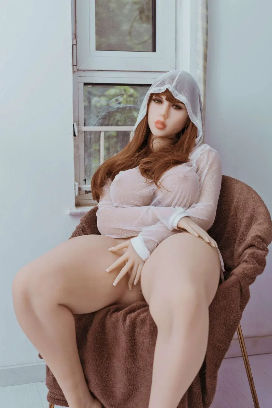 163cm (5ft4') H-Cup Thicc Love Doll with Big Butt and Camel Toe - Head#198 - Christine view 4