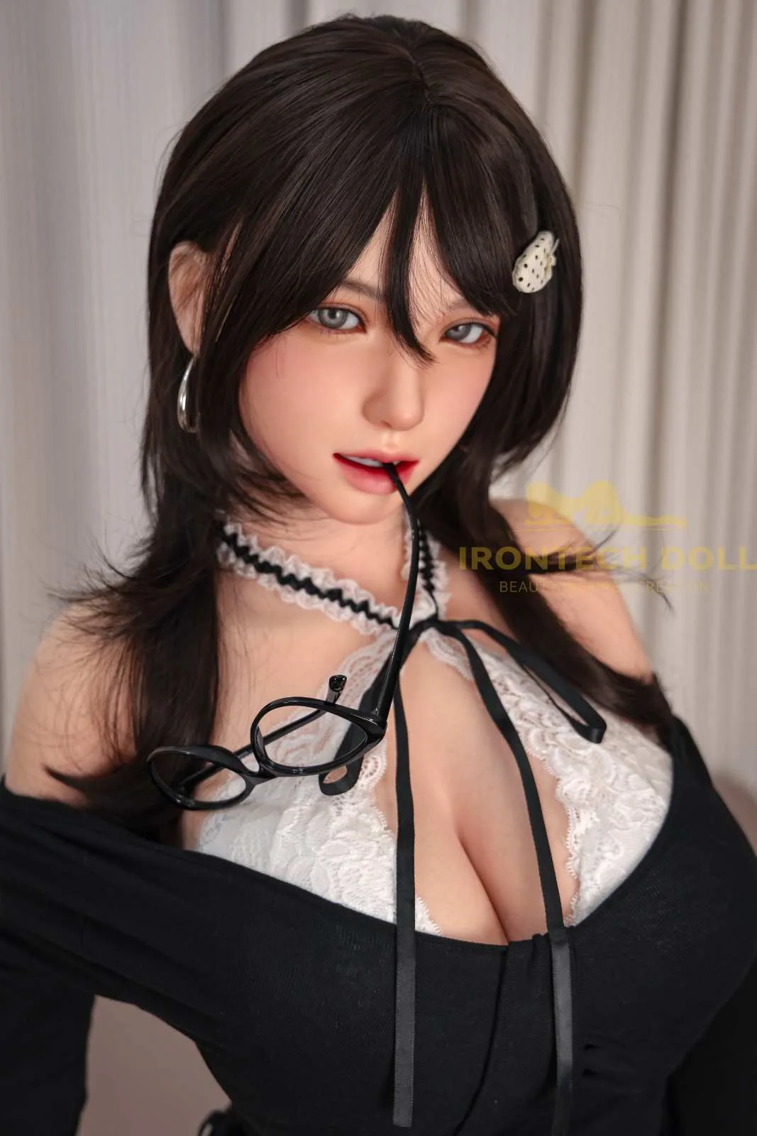 165cm (5ft5") Asian ROS MAX S32 Head Silicone Sex Doll - F-Cup - Kitty