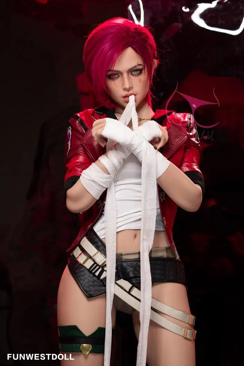 157cm (5ft2”) C-Cup - Redhead Cosplay S-TPE Sex Doll - In Stock | US Only view 5