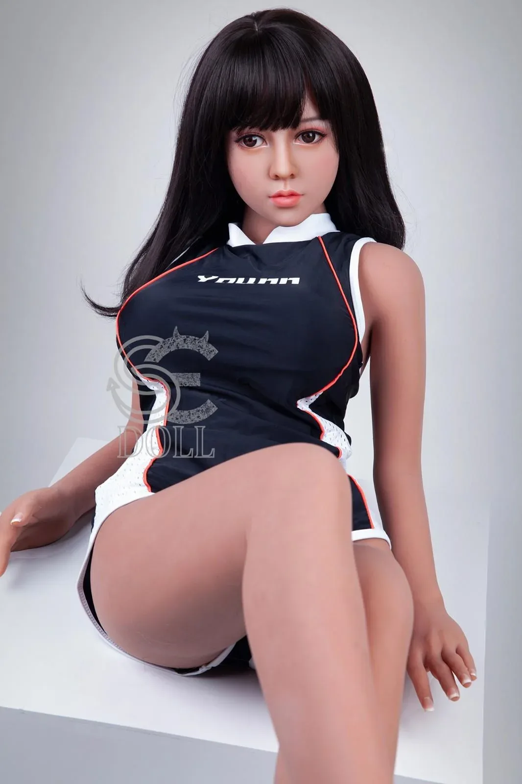 150cm (4ft9') E-Cup Sexy Busty with a Cute Face Sex Doll - SE#010 - Layla