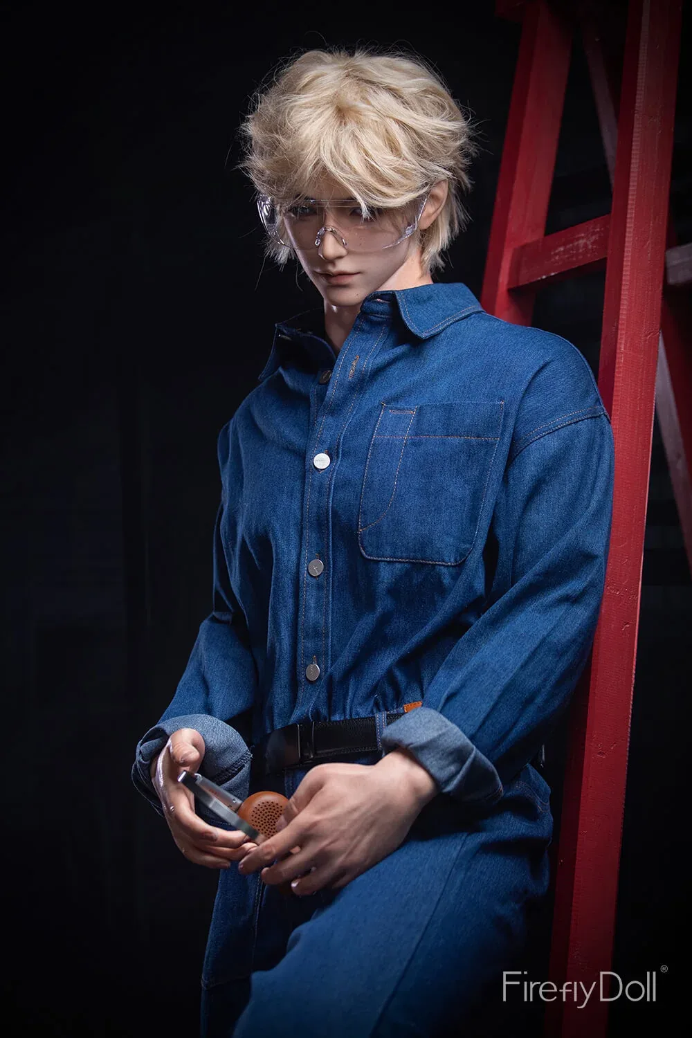 176cm (5ft7") Painter Silicone Sex Male Doll - Jiang Ling view 5