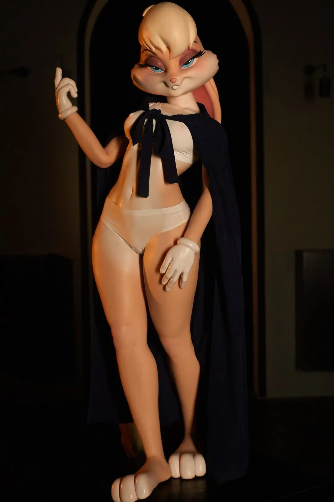 150cm (4ft11") Real Full Silicone Lola Bunny Sex Doll view 3