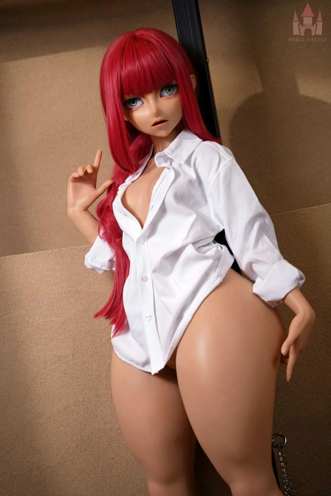 135cm (4ft4") Anime Full Silicone Sex Doll - A-Cup - Seina Kojima view 5