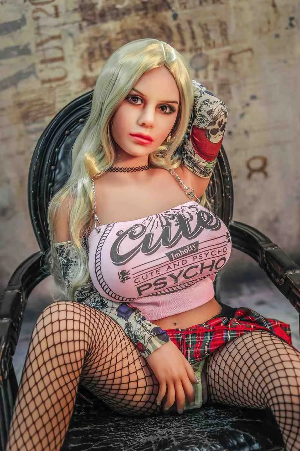 140cm (4ft7") Busty Blonde in Tanned Skin- In Stock | Europe Only view 3