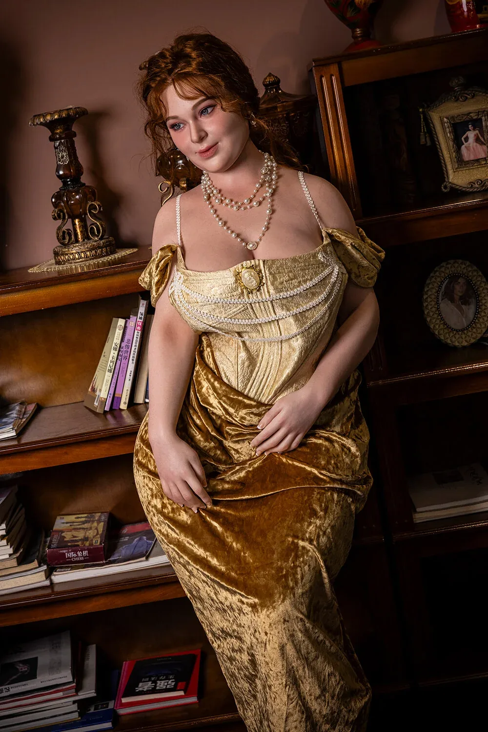 161cm (5ft3") Royal Lady Silicone Sex Dolls - H-Cup - Ivory view 5