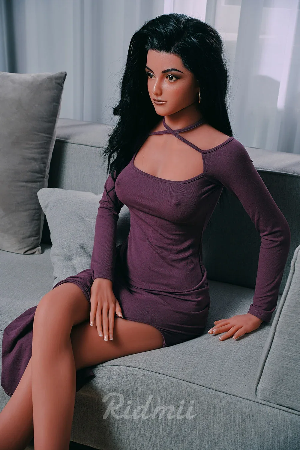 166cm (5ft5") Realistic Brunette Life Size Hybrid Love Sex Doll - Alisa view 6