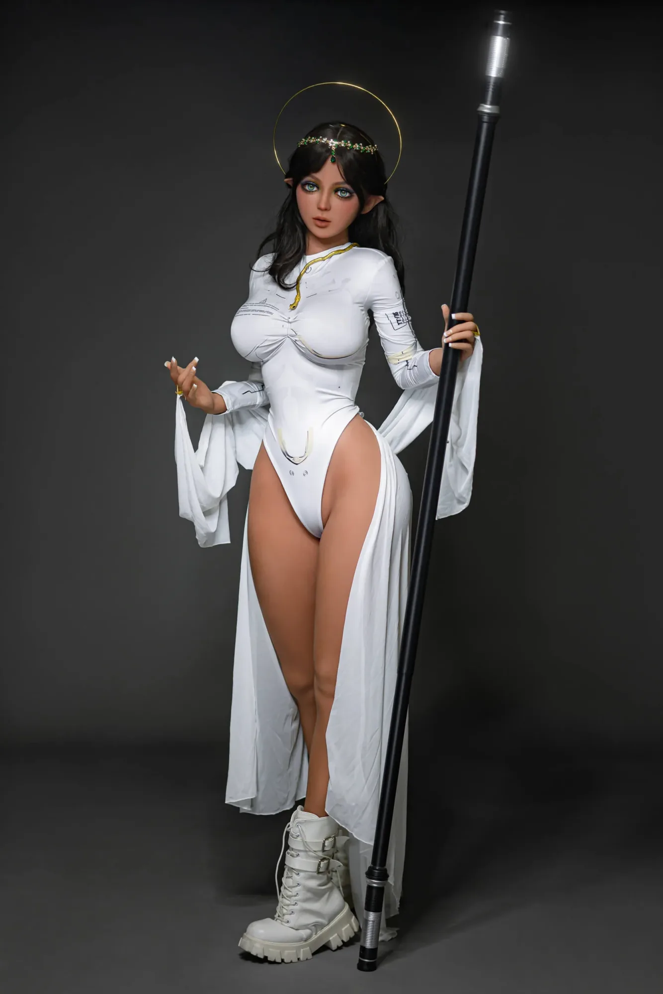 160cm (5ft2") Fairy Elf Love TPE Sex Love Doll - Abina view 7