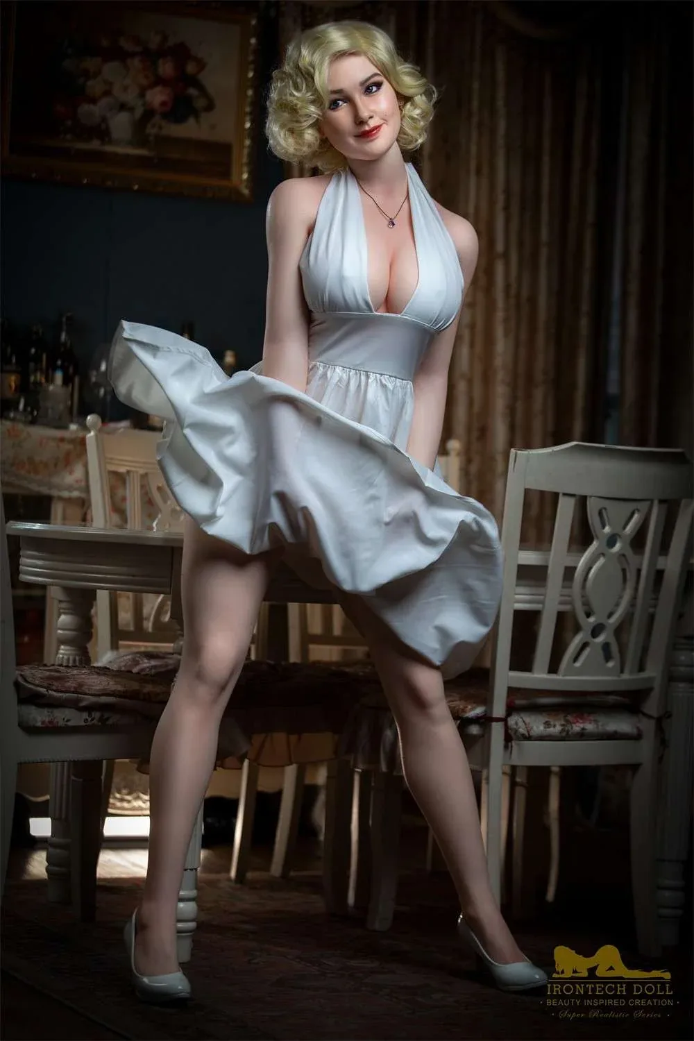 164cm (5ft4') Silicone French Girl Sex Doll - Poulette