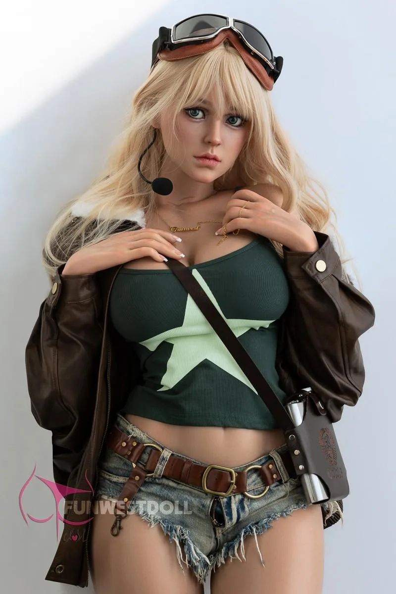 157cm (5f2') G-Cup European Blonde Silicone Sex Doll - Assos view 3