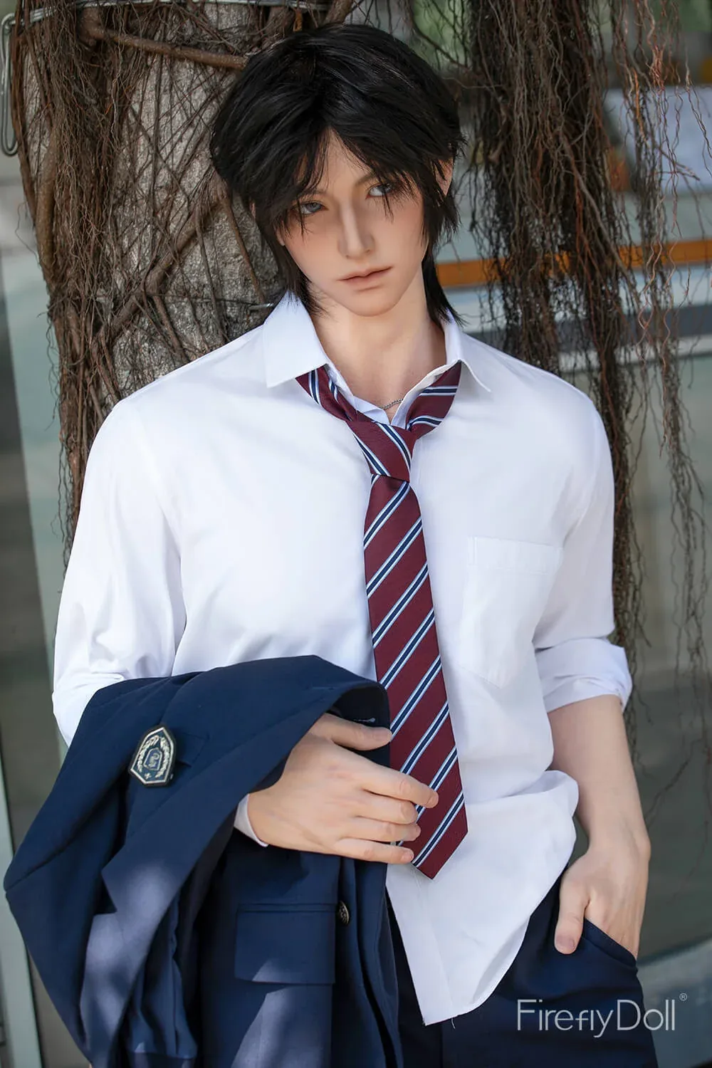 176cm (5ft7") Uniformed Gentleman Silicone Sex Love Doll - Jiang Ling view 2