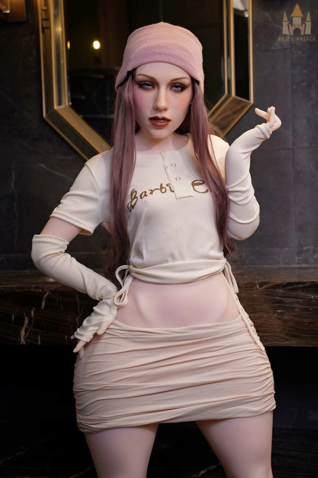 148cm (4ft8") Sensual Femboy Hybrid Sex Doll - B-Cup - Jovelle view 4