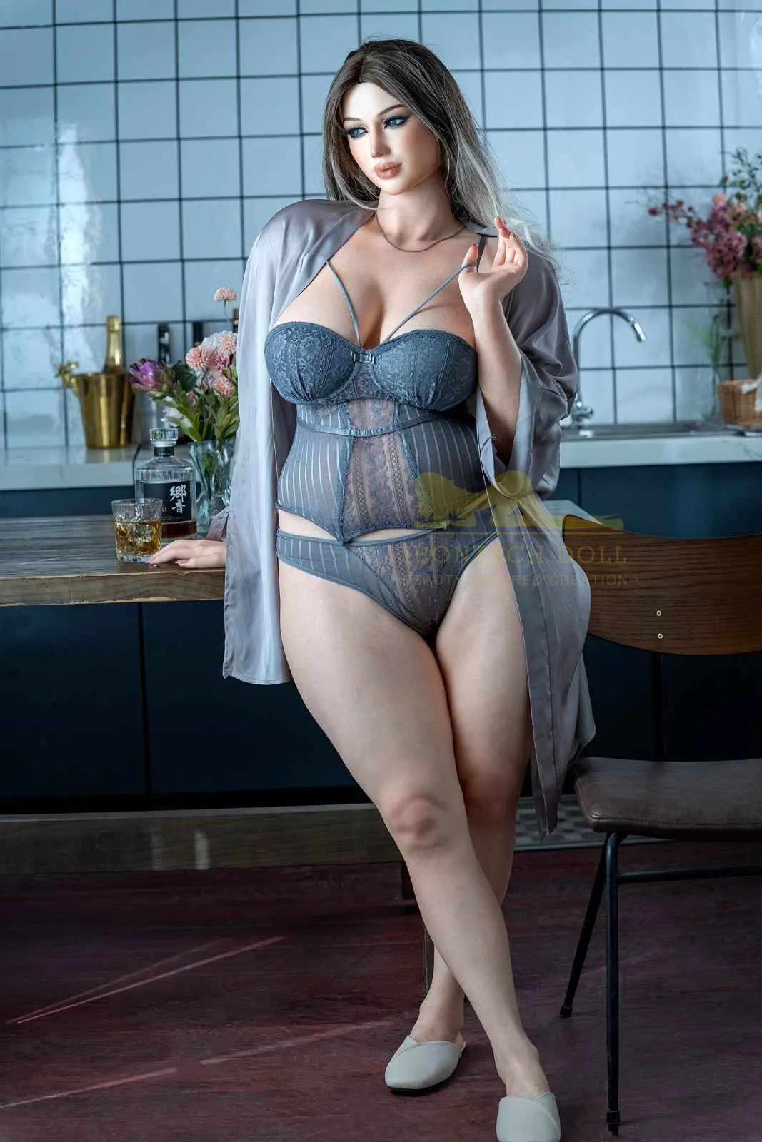 162cm (5ft3') Plus Size Beauty Sex Doll - Celine view 6