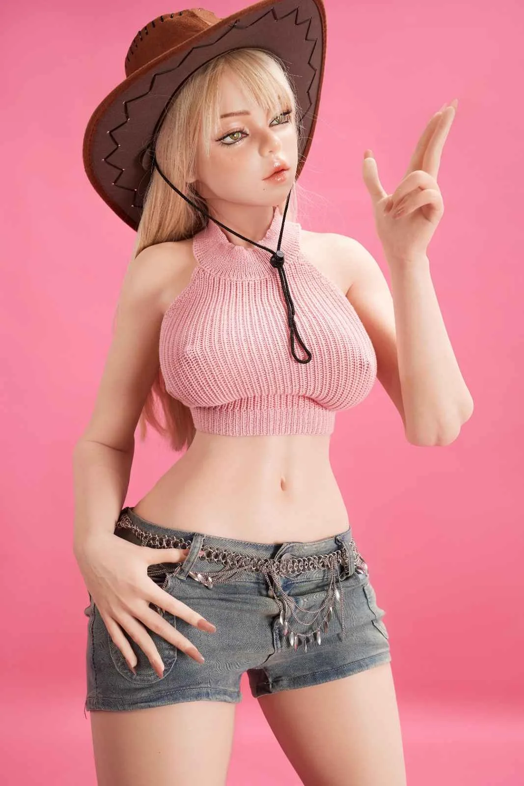 156cm (5ft1") Petite Ultra-Lightweight Realistic Silicone Sex Doll – Rhea view 5
