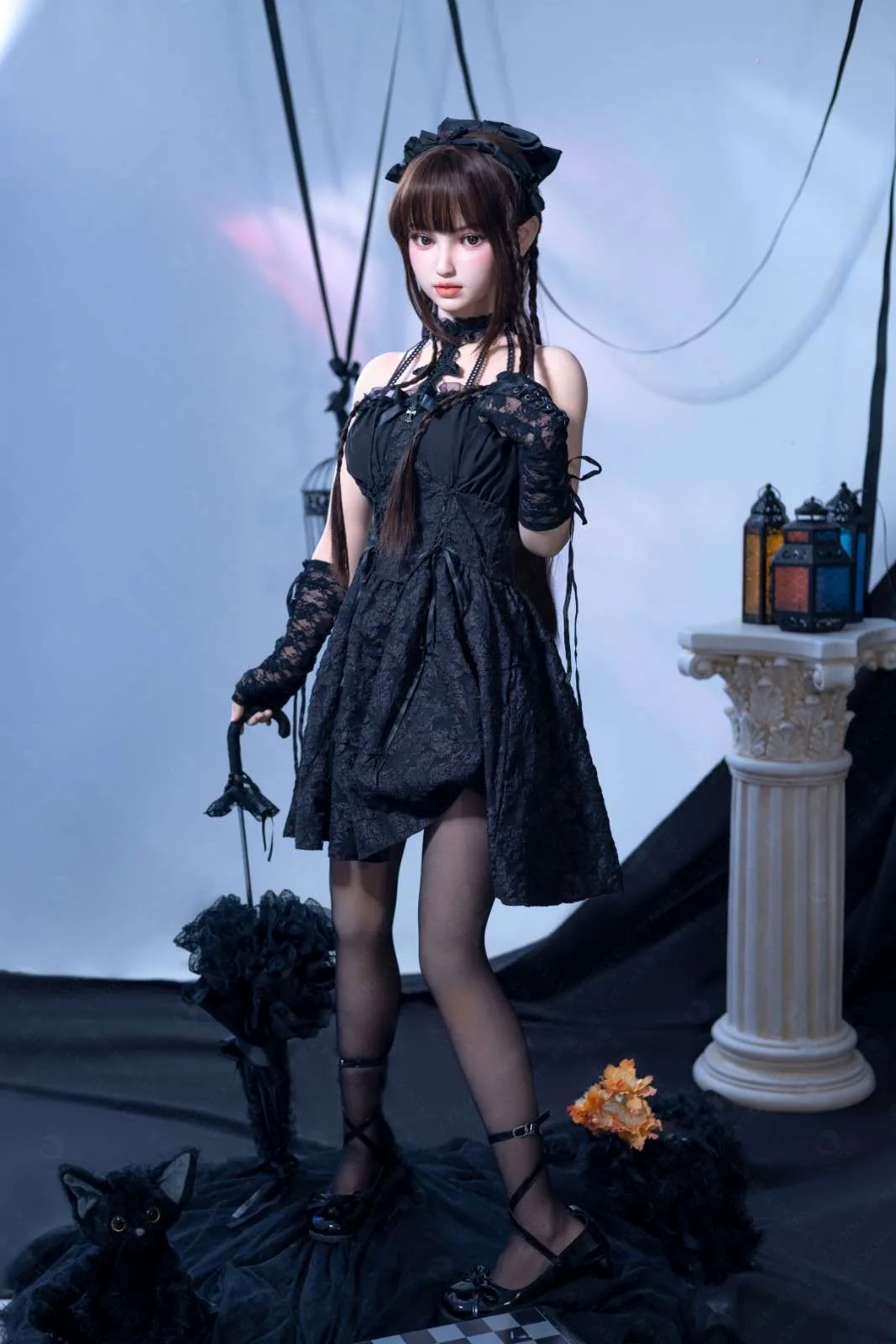 148cm (4ft8") Dark Fantasy Silicone Sex Doll - C-Cup - Dale view 5