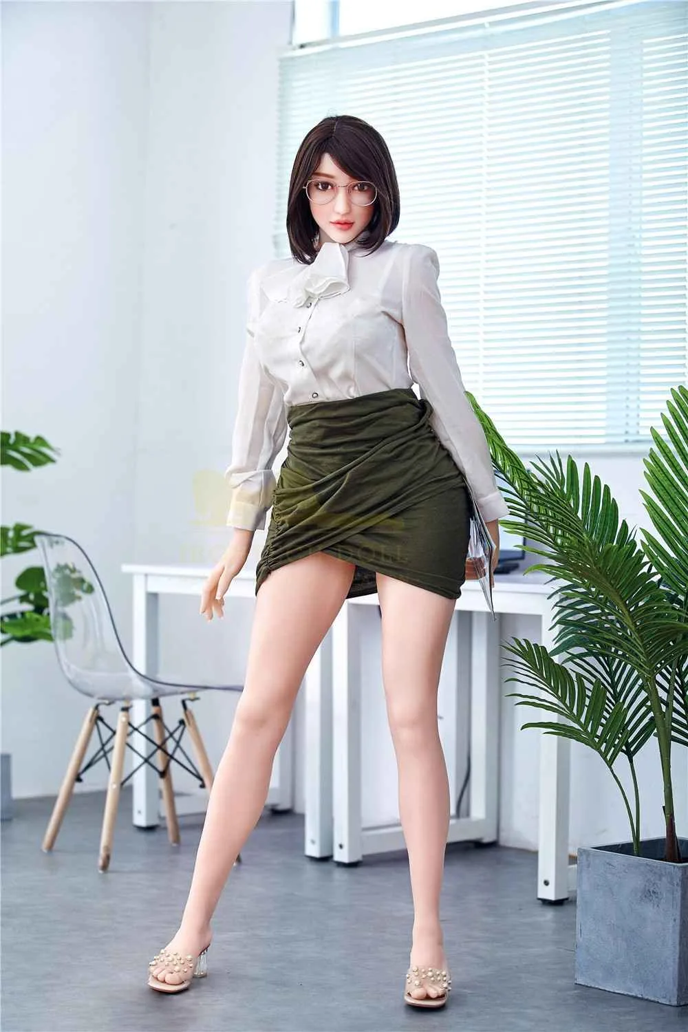 159cm (5ft2') Sexytary Workaholic Asian Love Doll - Mariko view 6