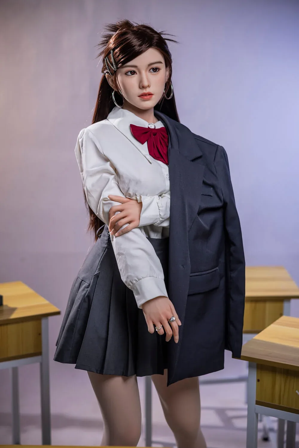 171cm (5ft9") Asian Tender Full Silicone Sex Doll - D-Cup - Nina