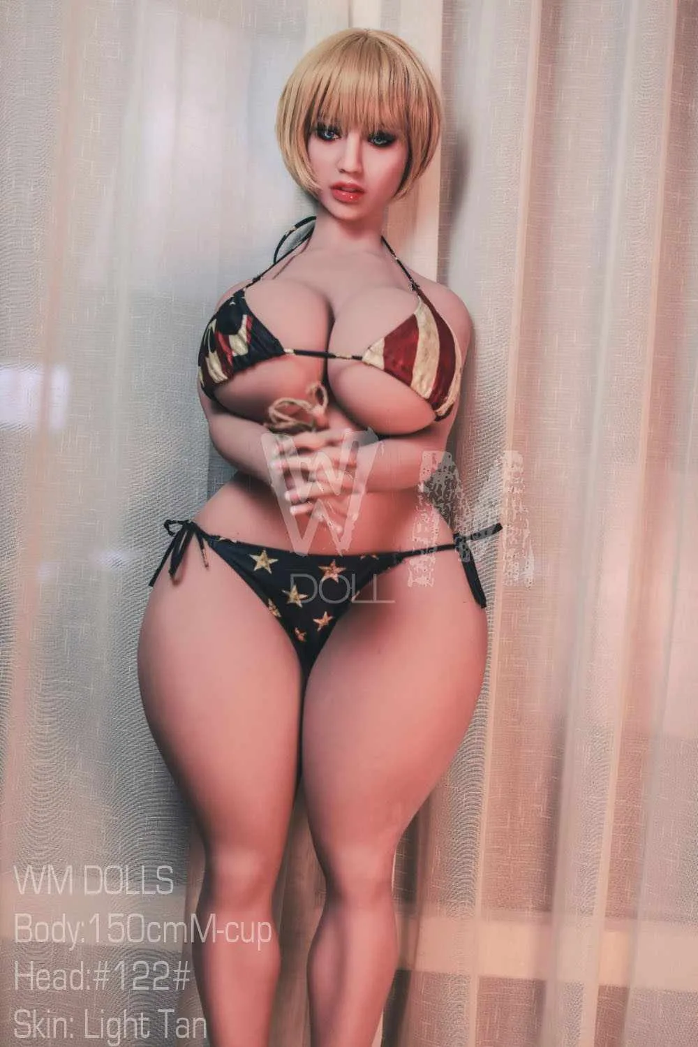 150cm (4ft11") M-Cup Busty Sex Doll – Crina - Head#122