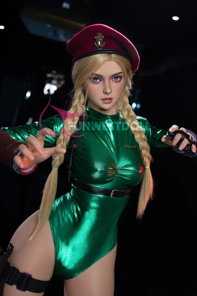 157cm (5ft2”) Street Fighter Anime Sex Doll - C-Cup - Cammy - In Stock | EU Only view 8