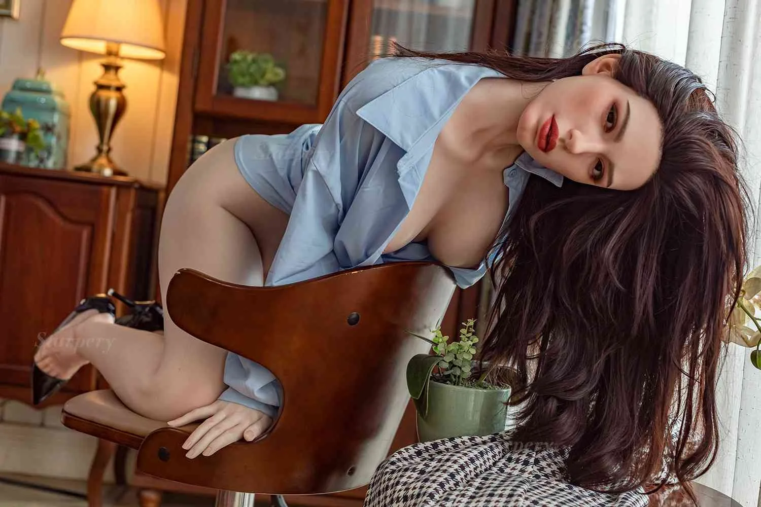 169cm (5ft6.5") Silicone Adult Sex Dolls - C-Cup - Charlotte view 4