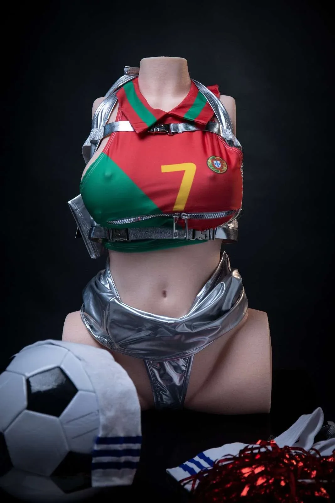 60cm (23.6") LoveNestle Series Soccer Player Silicone Torso Doll - Jessica