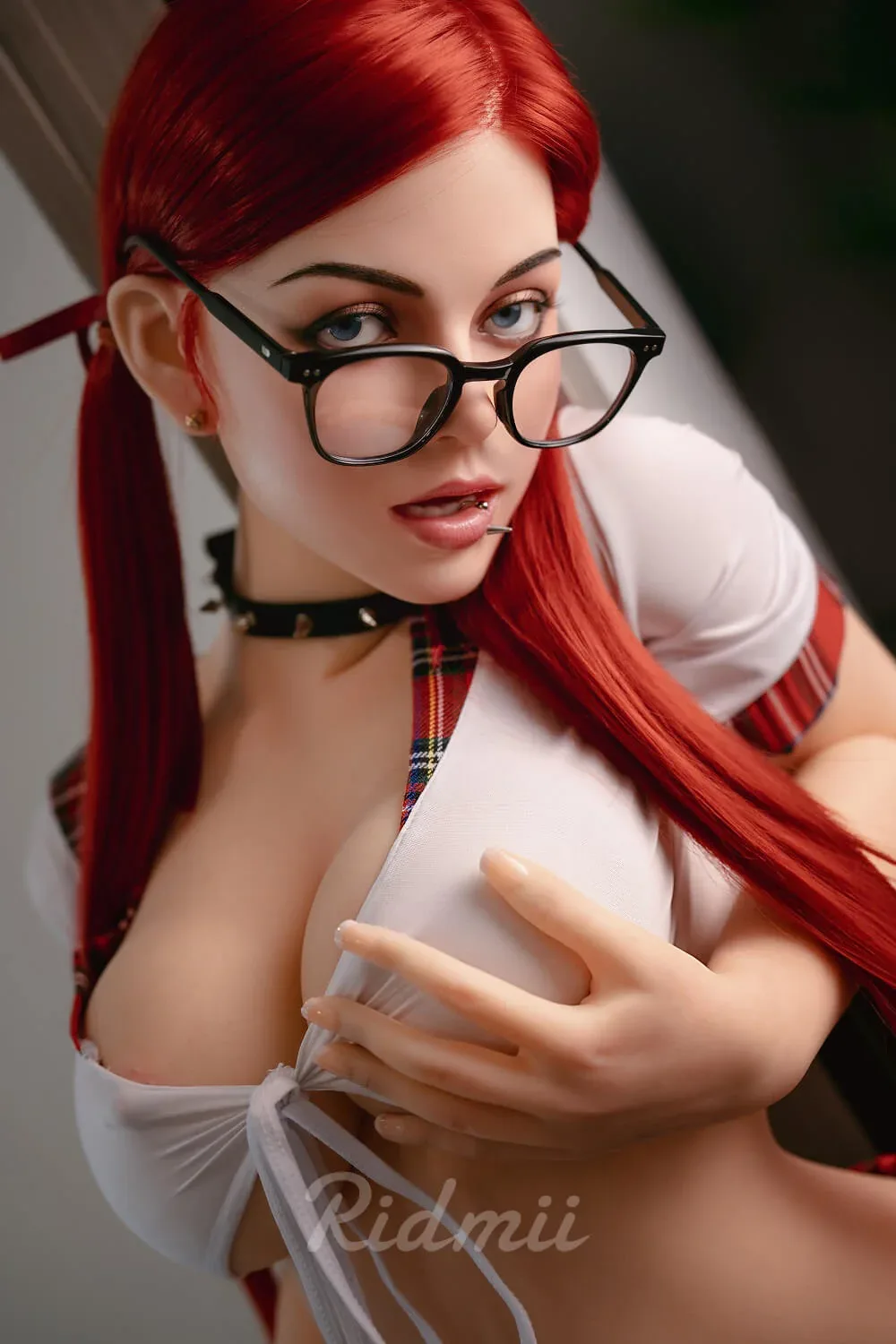 160cm (5ft2") Redhead LifeSize Silicone Sex Doll with ROS Head – Janice view 7