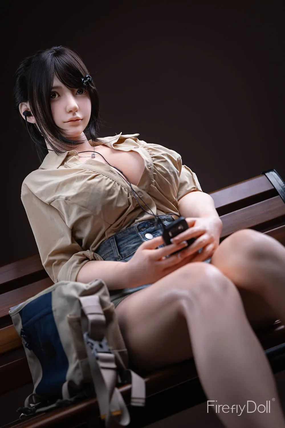 164cm (5ft3") Asiatic Vintage Girl Silicone Sex Doll - Lian view 8