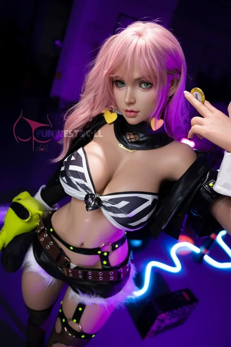 157cm (5f2') G-Cup Customizable Anime Silicone Sex Doll - Lily view 4