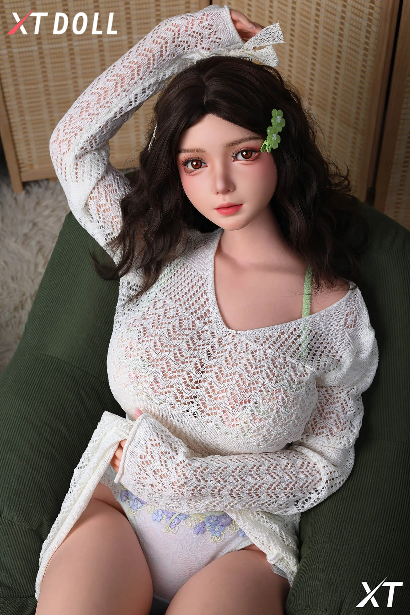 153cm (5ft0") Asiatic Silicone Sex Doll - I-Cup - Joy view 6