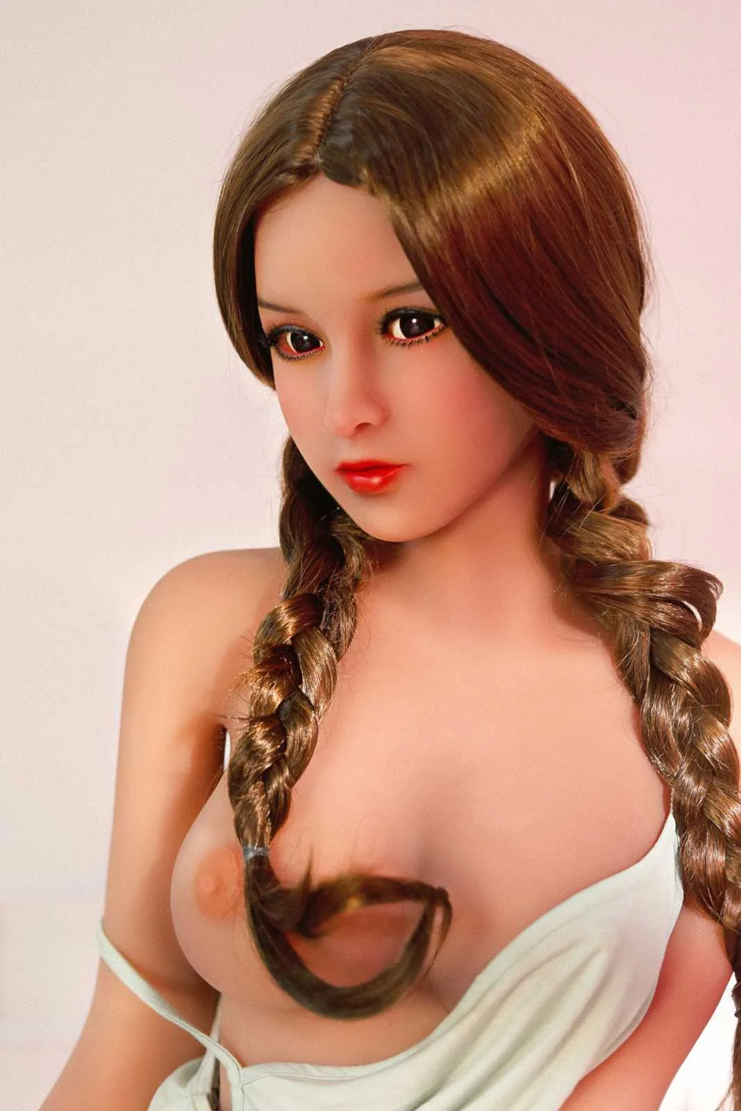 140cm (4ft7") Tanned Skin Brunette Sex Doll - In Stock | Europe Only view 7